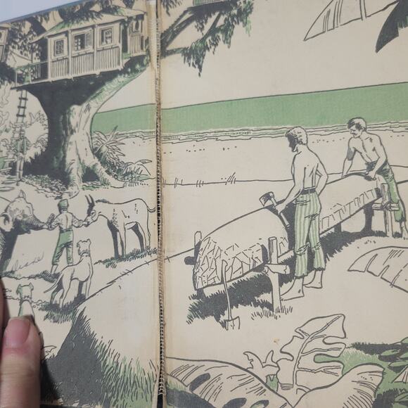 4 Vintage Whitman Books Swiss Family Robinson/Adventure Calling/Shudders+ - Picture 5 of 9